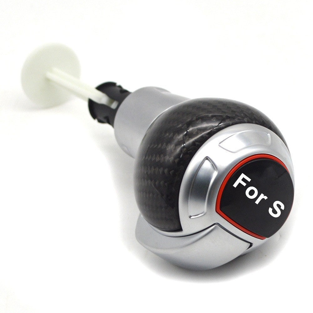 Suitable for Volkswagen GTI RS S Golf Passat wet carbon fiber transmission head, gear lever, carbon fiber handball
