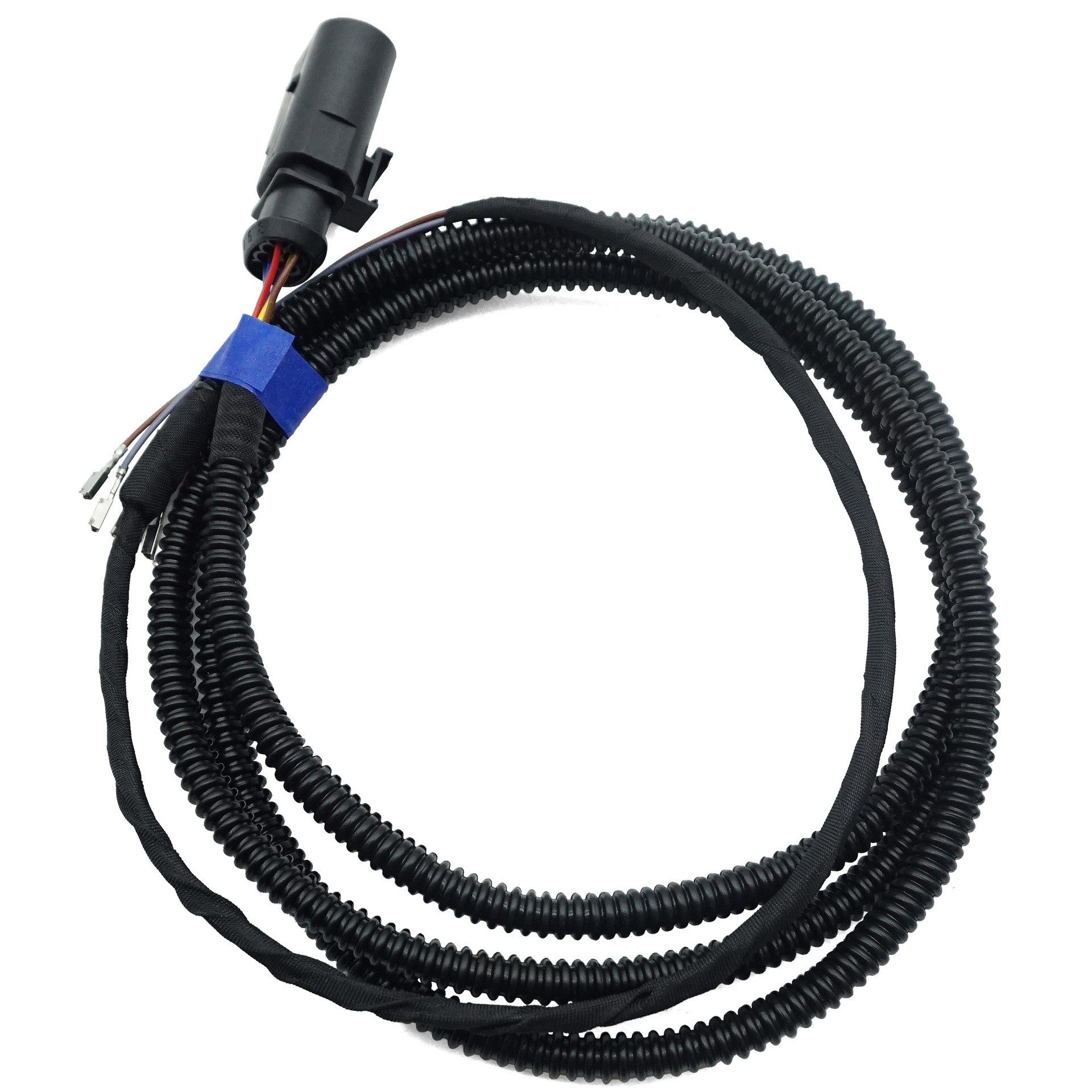 A set of front 4K radar harness for Volkswagen MQB platform, including front radar cable and front radar sensor harness.