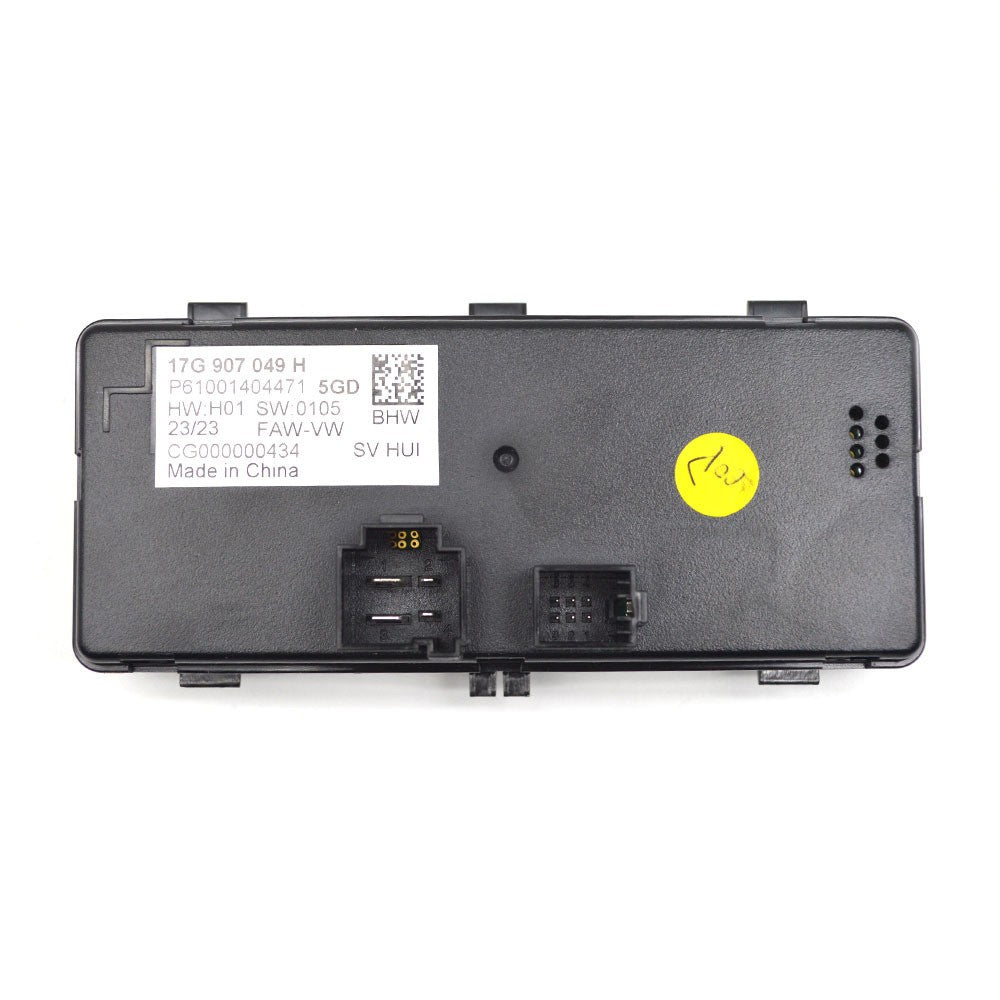 The rear air conditioning switch is suitable for VW ID4 ID6 ID7 rear touch LCD air conditioning 17G907049H