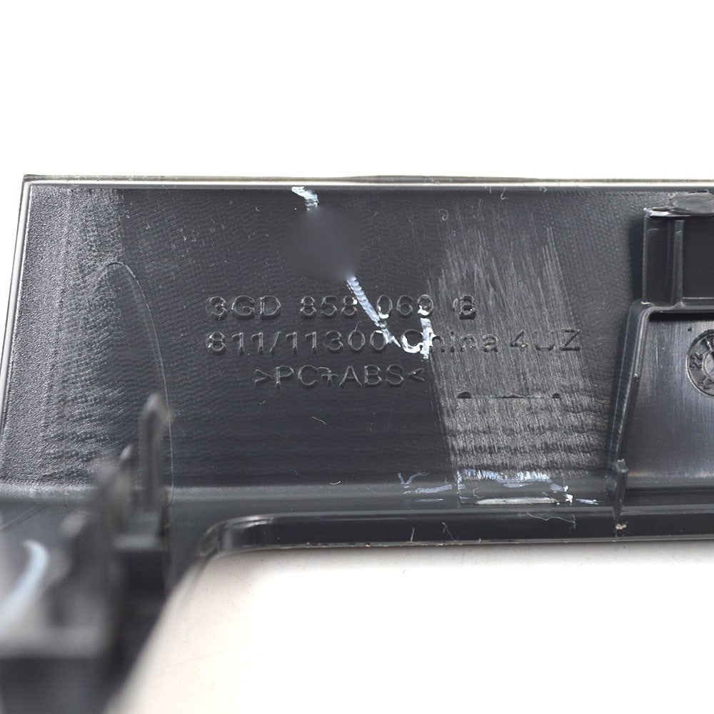 For Passat B8/8.5 8-inch glass screen frame, black 8-inch MIB frame, 3GD 858 069 B