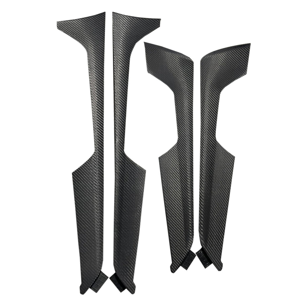 Suitable for Audi A6C8 Travel Edition carbon fiber matte decorative panel center control carbon fiber decorative panel