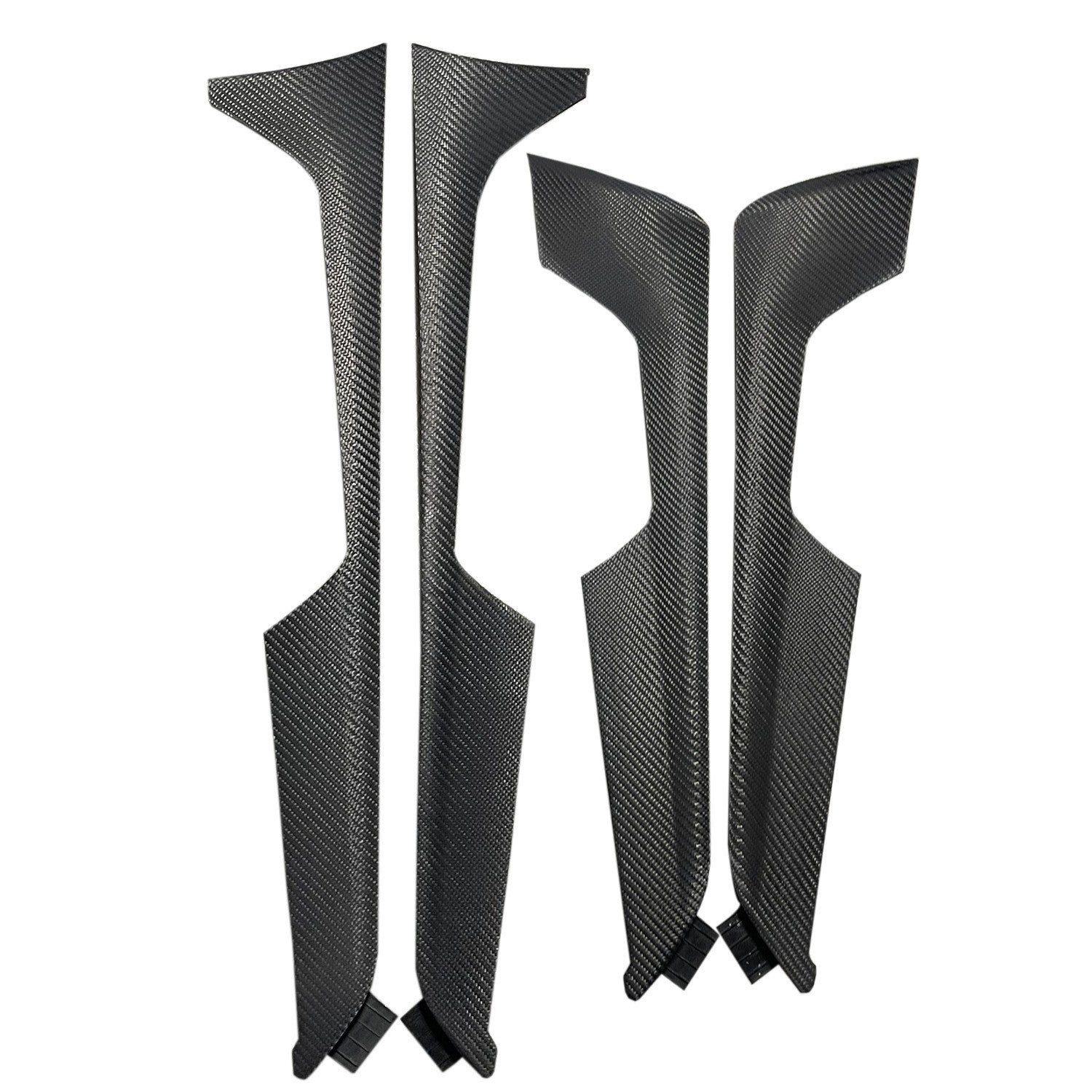 Suitable for Audi A6C8 Travel Edition carbon fiber matte decorative panel center control carbon fiber decorative panel