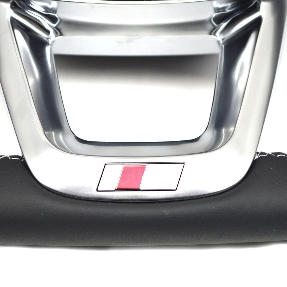 Suitable for Audi Q5 Audi Q5 S standard semi perforated white line with paddle shifters, heated steering wheel with button bottom