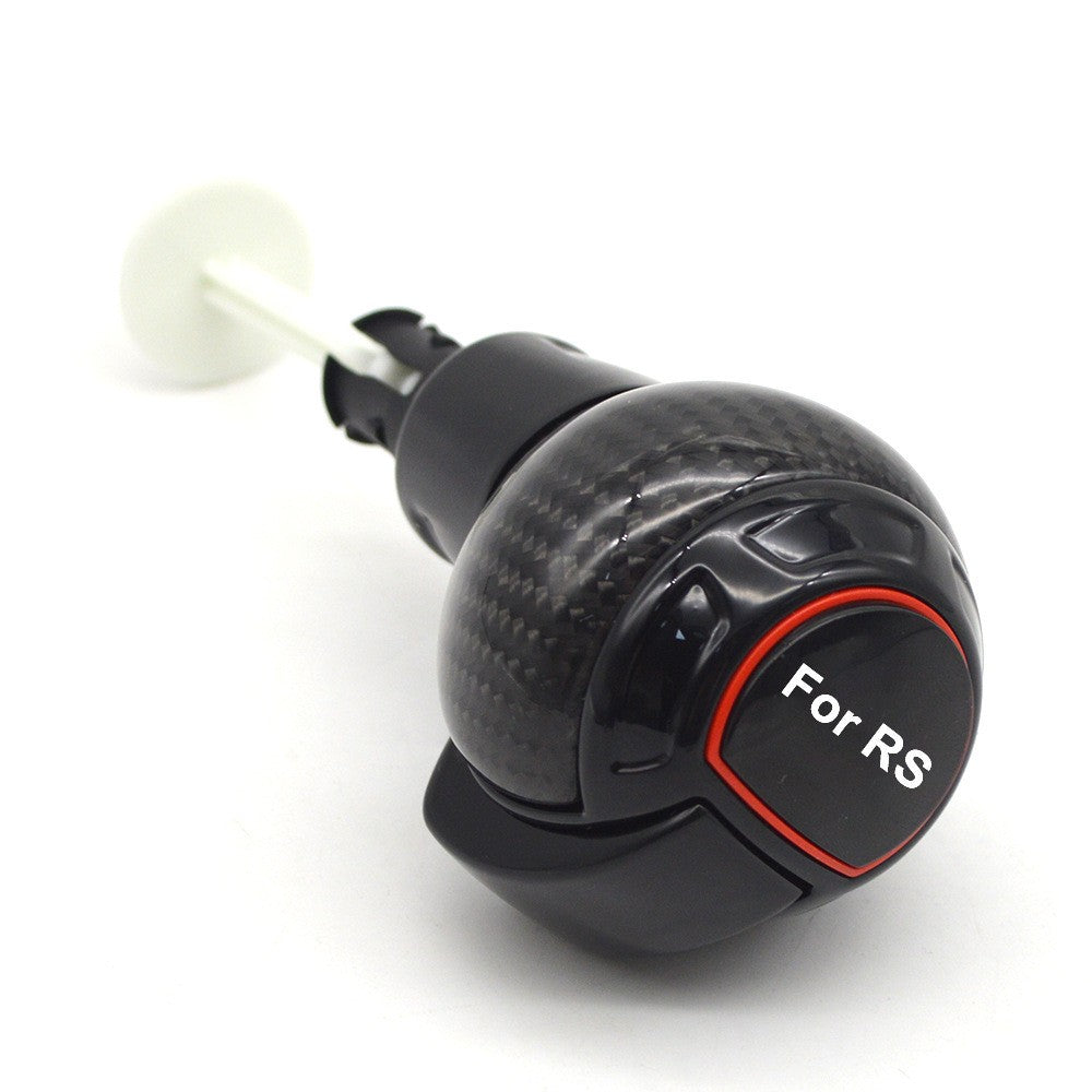 Painted black carbon fiber handball suitable for Volkswagen GTI RS Sline new R standard old R gear shift knob