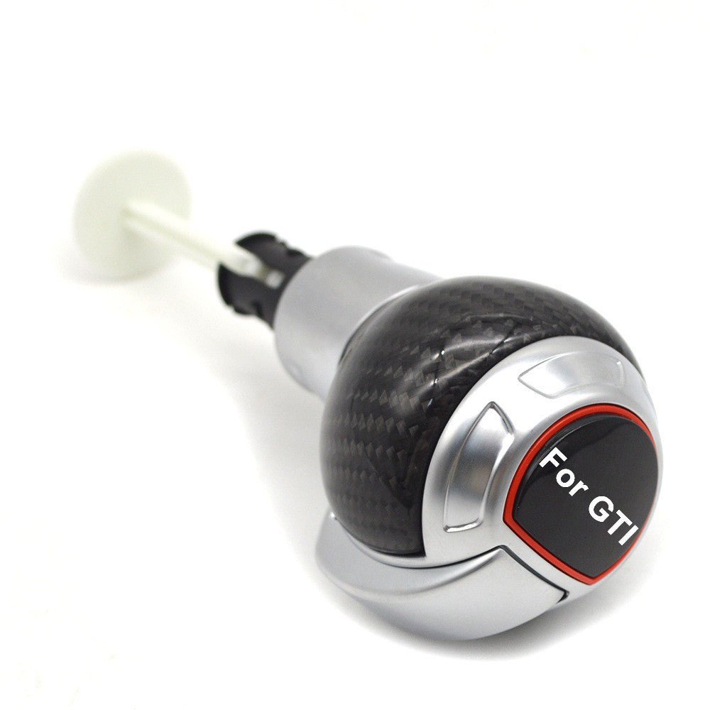 Suitable for Volkswagen GTI RS S Golf Passat wet carbon fiber transmission head, gear lever, carbon fiber handball