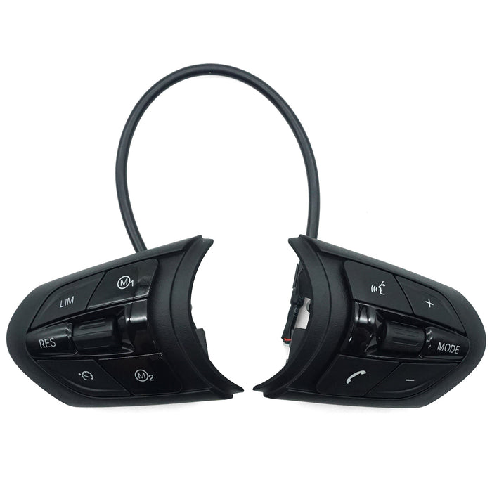 Suitable for BMW Steering Wheel Buttons in Gloss Black (M1M2 Black) Gloss Black