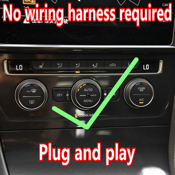 LCD touch screen automatic air conditioning panel Automatic AC air conditioning switch for VW Atlas