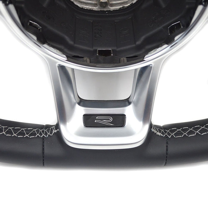 The new LOGO RLINE sports steering wheel with shift paddles For VW Golf 7 7.5 R, Passat B8, Troc, Arteon, Tiguan MK2