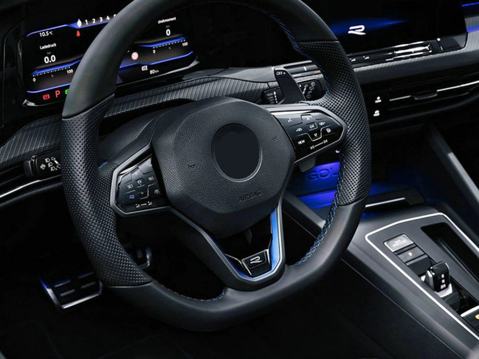 For VW Golf 8 Wheel Tiptronic black Steering Wheel Shift Paddle