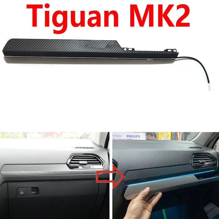 Tiguan MK2 Co-pilot dashboard ambient light, multi-color ambient lighting, suitable for VW Tiguan MK2