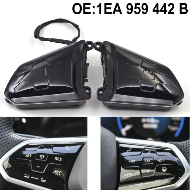 Touch type multifunctional ACC button, suitable for VW Golf 8 eighth Arteon generation touch steering wheel, 1EA 959 442 A 442 B