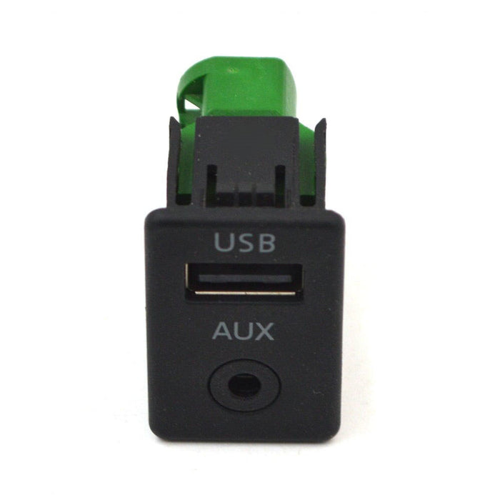 1Pc AUX+USB Switch Socket For VW Tiguan Passat B6 B7 CC RCD510 RNS310 3CD 035 249 A 3CD035249A 3CD 035 249A