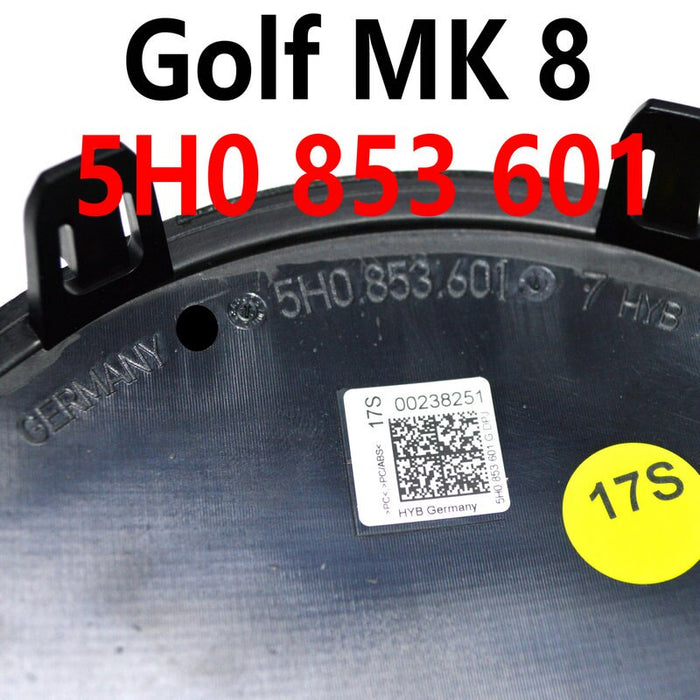 V W Golf MK8 ACC ceramic center grid decorative cover logo